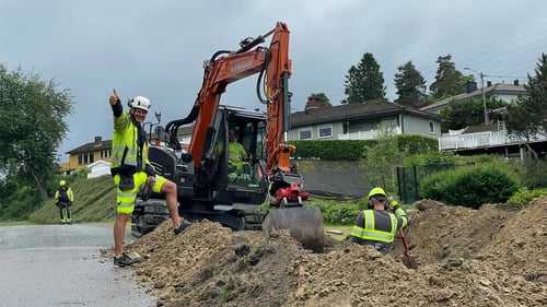 graving og asfaltfresing fra ODD STENSVOLD AS
